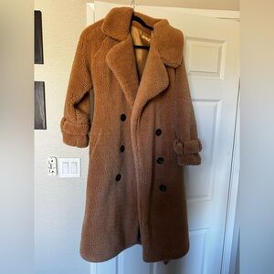 Brown Teddy Coat